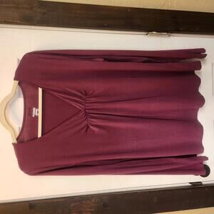 Columbia Women's Purple Long Sleeve Top- Size XL